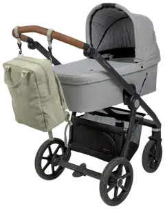 Lässig hoitoreppu Vividal sametti beige - 5