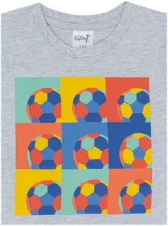 Ciraf lasten t-paita jalkapallo 25pc261631 - Grey melange - 3