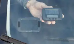 Park-Solar Digital pysäköinttikiekko aurinkokennolatauksella - 6