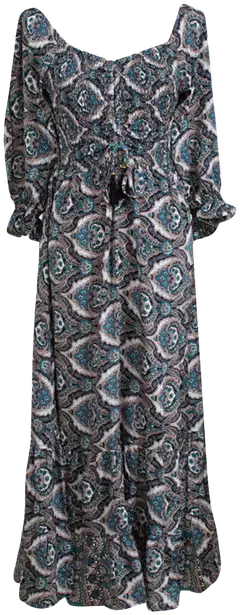 AmandaB naisten pitkä mekko Serenity - SININEN - 1