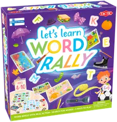 Tactic lautapeli Let's learn Word Rally EN - 1