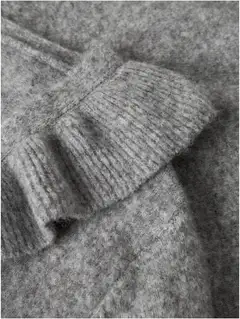 LMTD lasten neule - Light Grey melange - 5