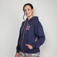 Muumi naisten huppari Senja Niiskuneiti 591502 - tummansininen - 7