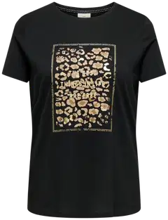 Only Carmakoma naisten t-paita Carcruz - Black - 1