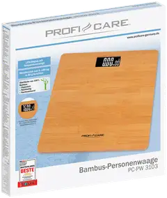 ProfiCare digitaalinen henkilövaaka PC-PW 3103 (bambu) - 2