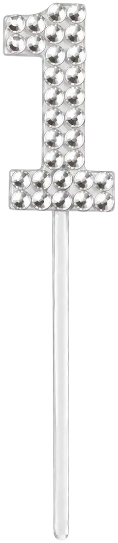 Koristetikku timantein nro 1, koko 2*10 cm - 1