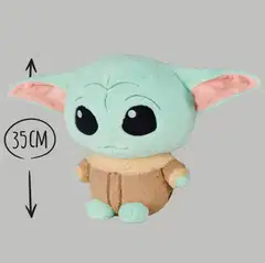 Simba - Disney - Star Wars Huggables Grogu, 35 cm, pehmo - 4