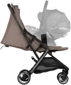 Hauck matkarattaat Fly N Care ruskea - 6