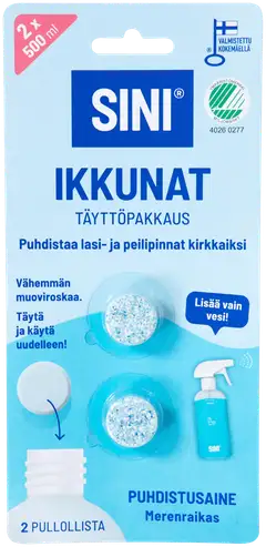 Sini Ikkuna täyttöpakkaus 2 kpl - 1