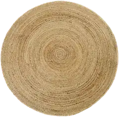 ihankotona juuttimatto Silmu Ø133 cm natural - 1