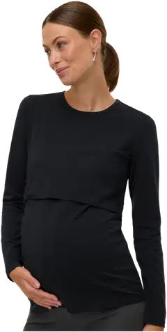 mama;licious äitiyspaita Mlkerrie June - Black - 2