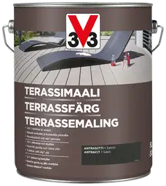 V33 Terassimaali 5L Antrasiitti - 1