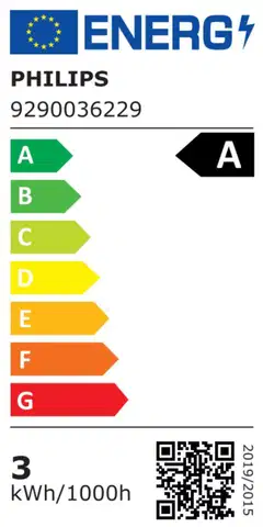 Philips Ultra Efficient LED-lamppu 2W A60 E27 2700K 485LM huurrettu - 3