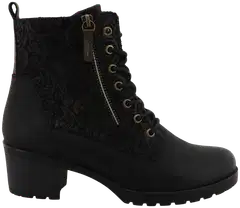 House naisten korolliset nilkkurit Tilda - Black/print - 2