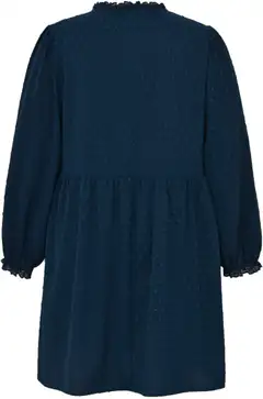 Now Curvy naisten lyhyt yksivärinen mekko 133500, D-mitoitus - teal - 2