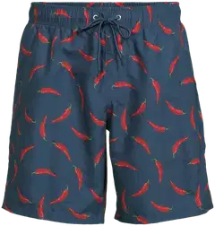 House miesten uimashortsit chili 192H042609 - RED PEPPER PRINT - 2