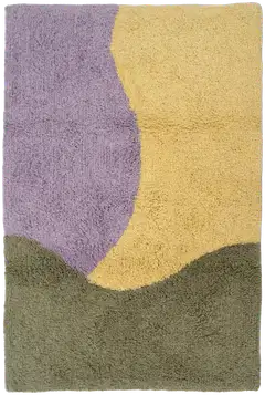 ihankotona puuvillamatto Samos 60x90 cm pastelli - 1