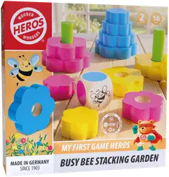 Heros peli My First Game Busy Bee Stacking Garden - 1
