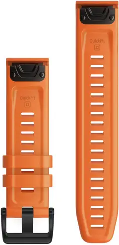 Garmin kellohihna QuickFit 22 silikoni oranssi - 2