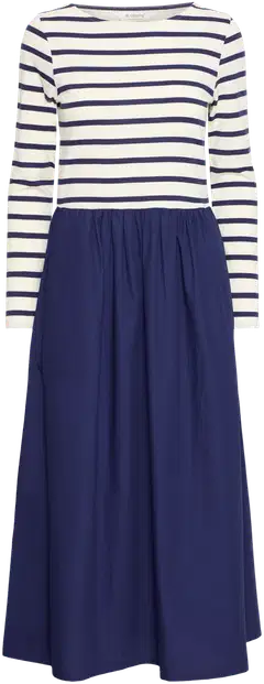 B.young naisten mekko Bysulaima - MARSHMALLOW/MED BLUE STRIPE - 1