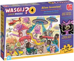 Jumbo palapeli Wasgij Junior 4 Alien Invasion! 240 - 1