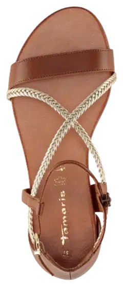 Tamaris sandaali 28138 - Cognac comb - 4