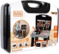 Smoby Black+Decker Bricolo Smart, koottava työkalupenkki leikkeihin - 4