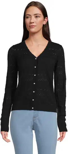 House naisten neuletakki lyhyt 213H262910 - black - 1