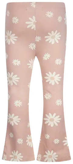 Kokonoko lasten kukalliset trikooleggingsit, levenevät lahkeet N58903-37 - Smokey Pink - 2