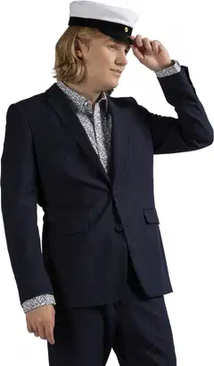 London Fog miesten bleiseri normaali rf 2010lf2 - Night Sky - 7