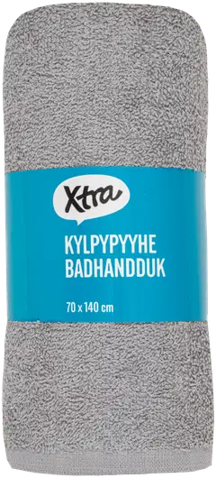 Xtra kylpypyyhe 70x140 cm harmaa - 3