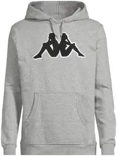 Kappa miesten huppari logo Airiti 3032BY0 - A16 grey md melange - 2