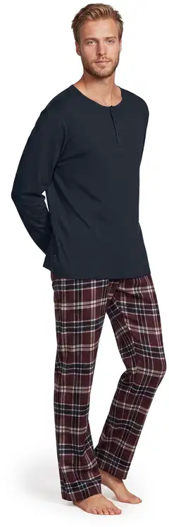 House miesten pyjama 191H382617 - BLUE / WINERED - 3