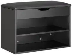 SoBuy kenkäpenkki musta FSR25-SCH - 1