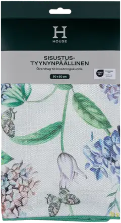 House sisustustyynynpäällinen Butterfly 50x50 cm - 1
