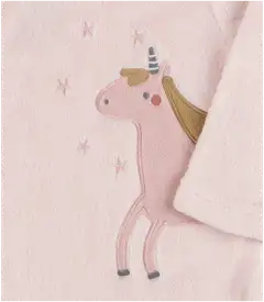 TEX BABY vauvojen potkupuku fleece Yksisarvinen - pink light - 3