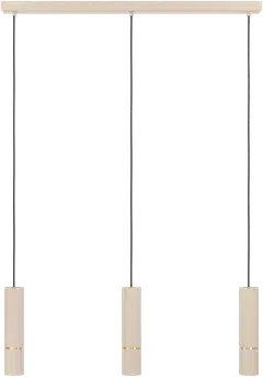 EGLO riippuvalaisin 3-os. Caminia GU10 3x4,7W hiekka/messinki - 2