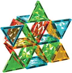 Geomag Tiles Gems Rakennussetti 60 Osaa - 4