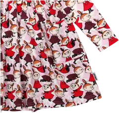 Muumi lasten mekko Varjoleikki 5950184 - Punainen - 3