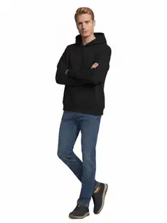 House miesten collegehuppari basic 195HBNOS21 - Black - 4