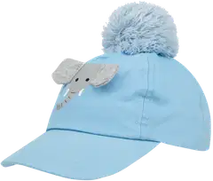 Ciraf vauvojen pehmeä lippis 238C132607 - Blue elephant - 2