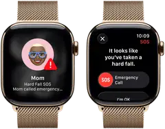 Apple Watch Series 11 GPS + Cellular 42mm kultatitaani kotelo, kultatitaani Milanese ranneke - MF8Y4QN/A - 6