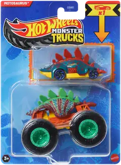 Hot Wheels monsteriauto + pikkuauto - 5