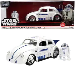 Jada Disney Star Wars R2D2 1959 VW Drag Beetle, 19 cm, 1:24, die-cast - 1
