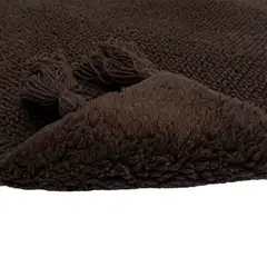 NOKOHOME puuvillamatto Vilma 50x80 cm tummanruskea - 2