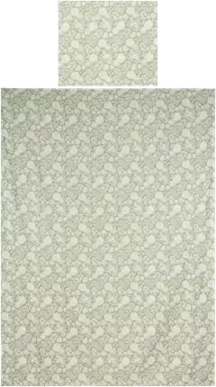 Xtra pussilakanasetti Sienna 150x210 cm vihreä - 1