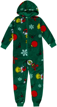 The Grinch lasten fleecehaalari Grinch - Green - 1