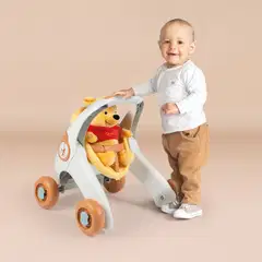 Little Smoby kävelyvaunu 3-in-1 ja Nalle Puh -pehmolelu - 7