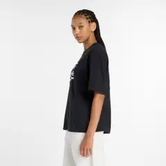 New Balance naisten OZ Graphic t-paita - BLACK - 2