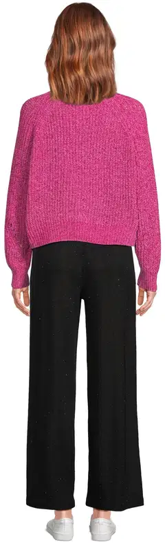 WKLY. naisten neulepusero chenille 213W280253 - Cashmere Rose - 3